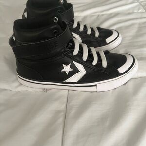 Converse Kids Black and White Sneakers